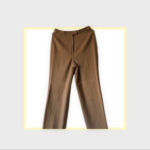 Taupe wool Dalton Trousers